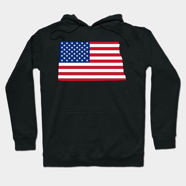 North Dakota USA Hoodie by somekindofguru